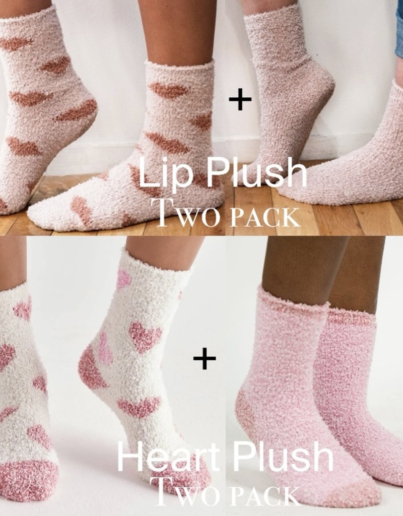 Z SUPPLY Plush socks 2 pack