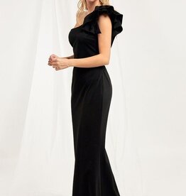 Chantel one shoulder gown