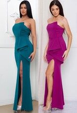 Kaia strapless gown