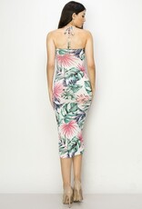 Palms halter dress