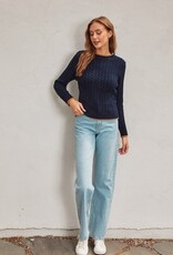 Hailey cable sweater