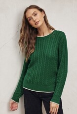 Hailey cable sweater