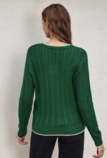 Hailey cable sweater