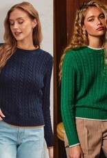 Hailey cable sweater