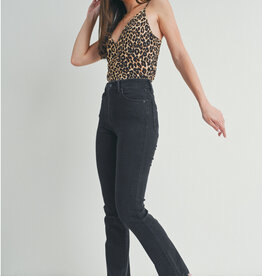 Slim straight  long length