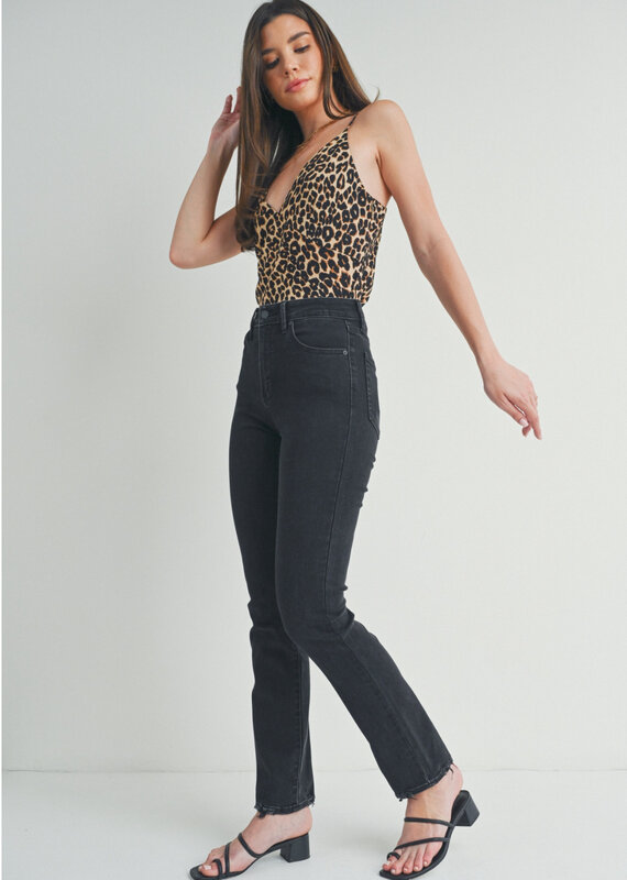Slim straight  long length