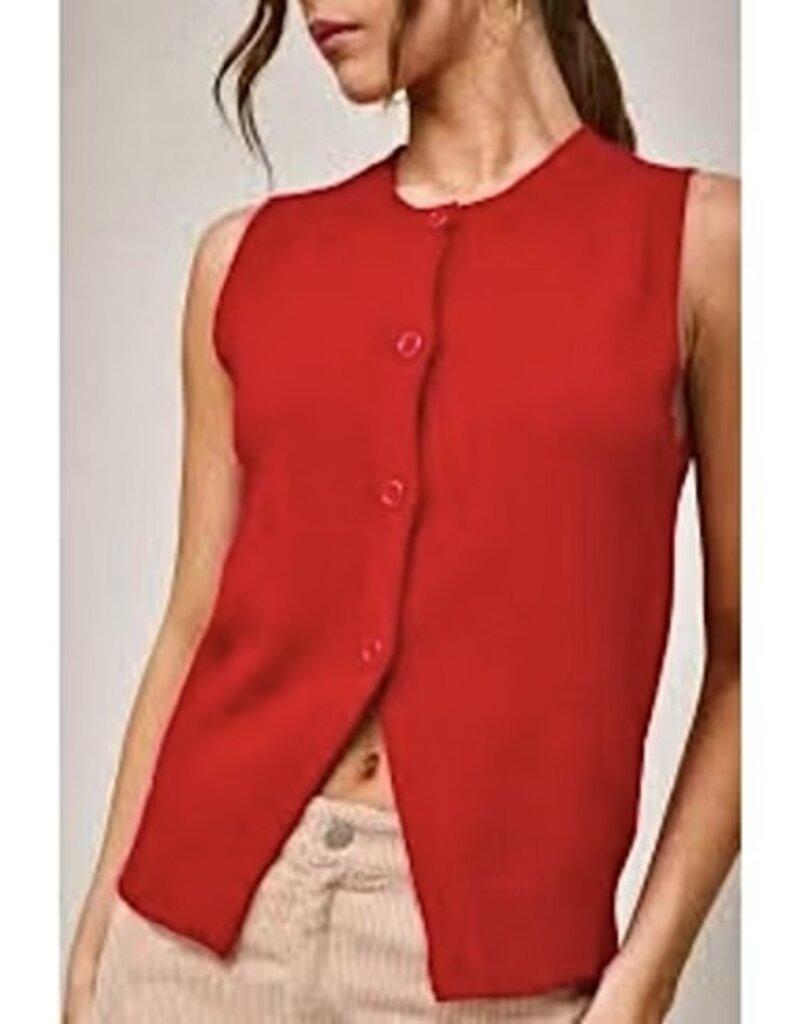 Knit vest