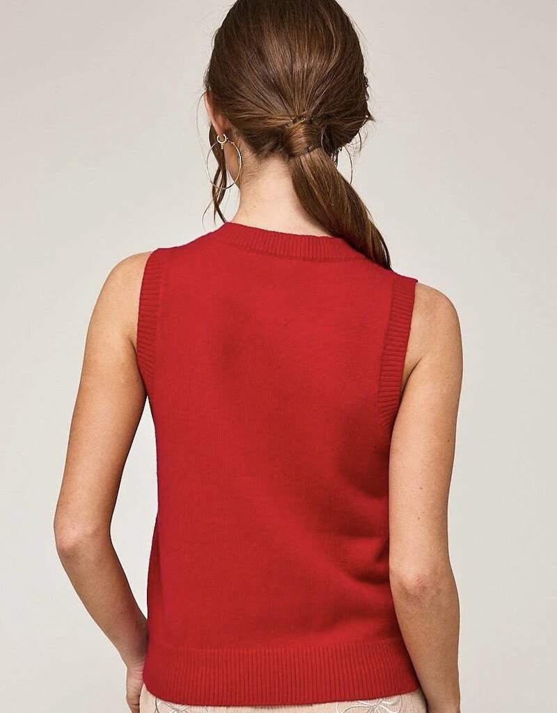 Knit vest