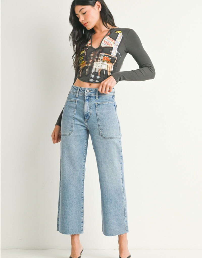HR utility wide leg