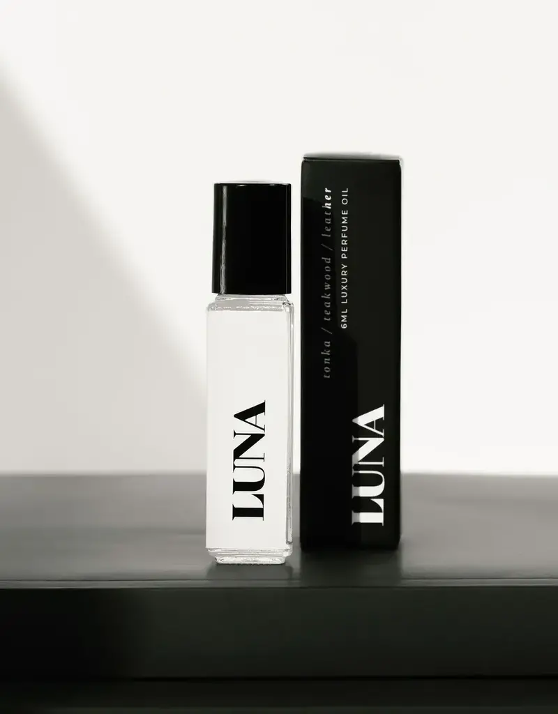 Canvas roll on perfume