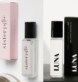 Canvas roll on perfume