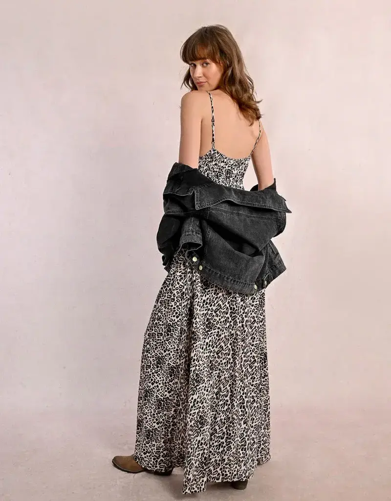 Leopard summer dress