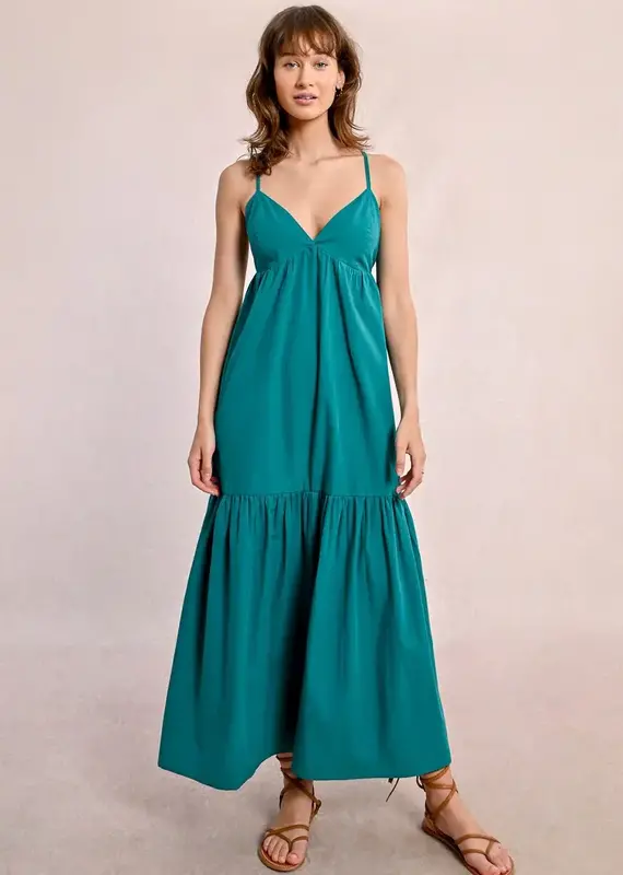 Cross back summer dress