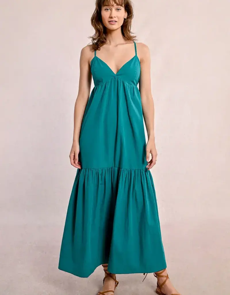 Cross back summer dress