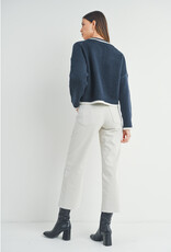 Utility wide leg  jean
