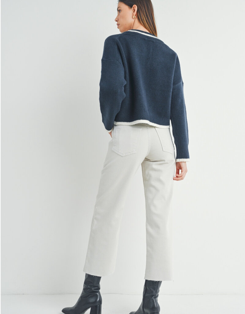 Utility wide leg  jean