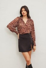 Leopard blouse