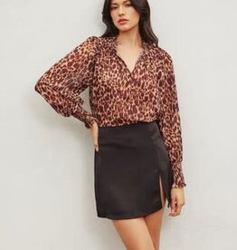 Leopard blouse