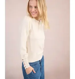 Bow back knit sweater
