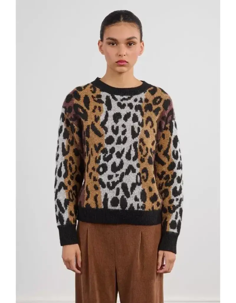 Leopard sweater