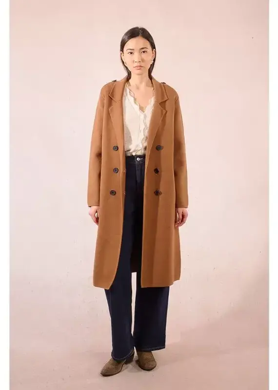 Knit coat