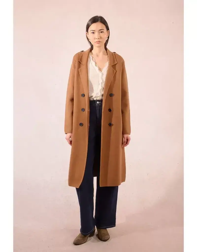 Knit coat