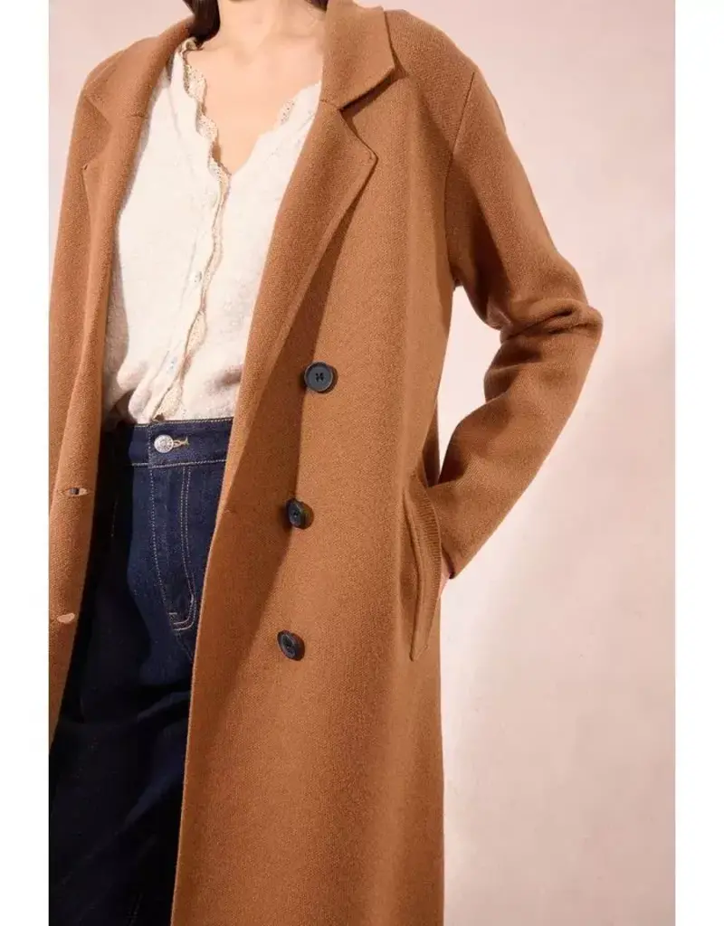Knit coat