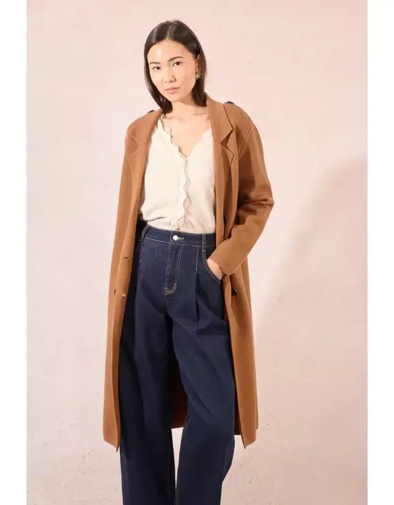 Knit coat