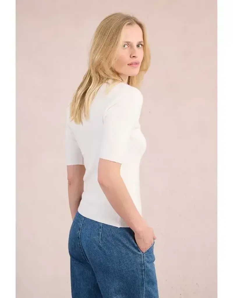 Mockneck s/slv sweater