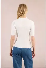 Mockneck s/slv sweater