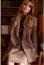 Tweed  double breasted blazer