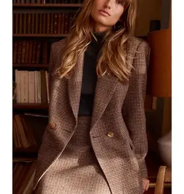 Tweed  double breasted blazer