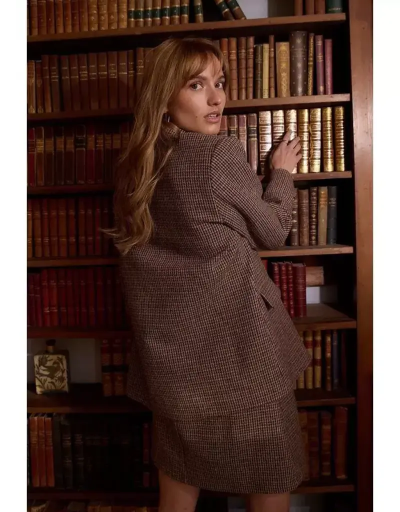 Tweed  double breasted blazer