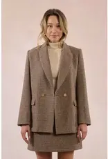 Tweed  double breasted blazer