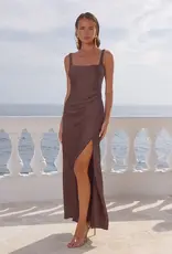 Esme high split maxi