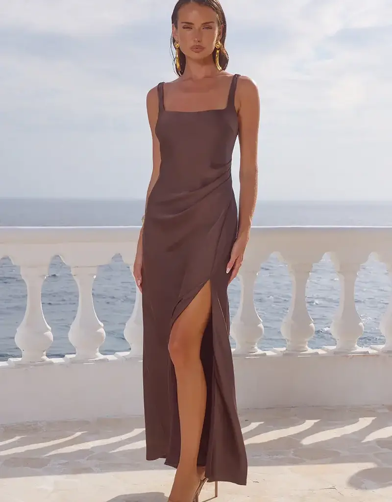 Esme high split maxi