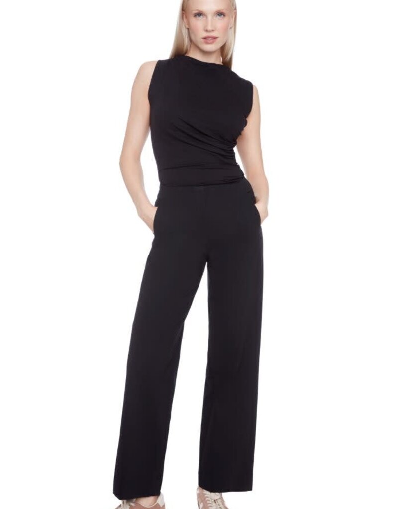 solid compression wide-leg