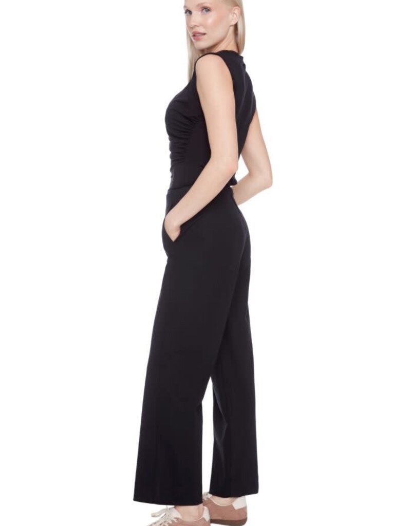 solid compression wide-leg