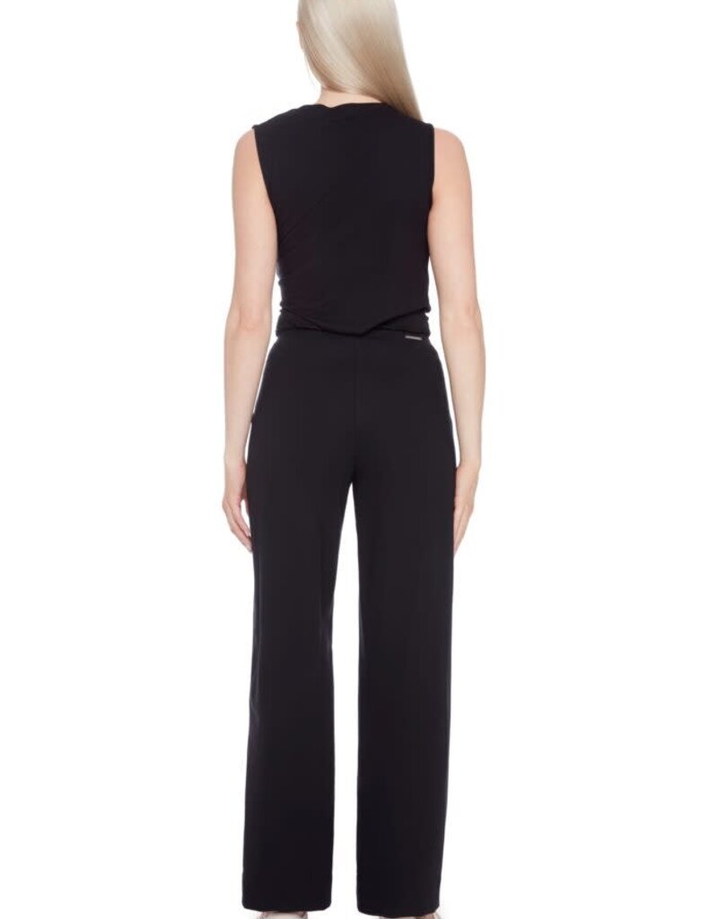 solid compression wide-leg
