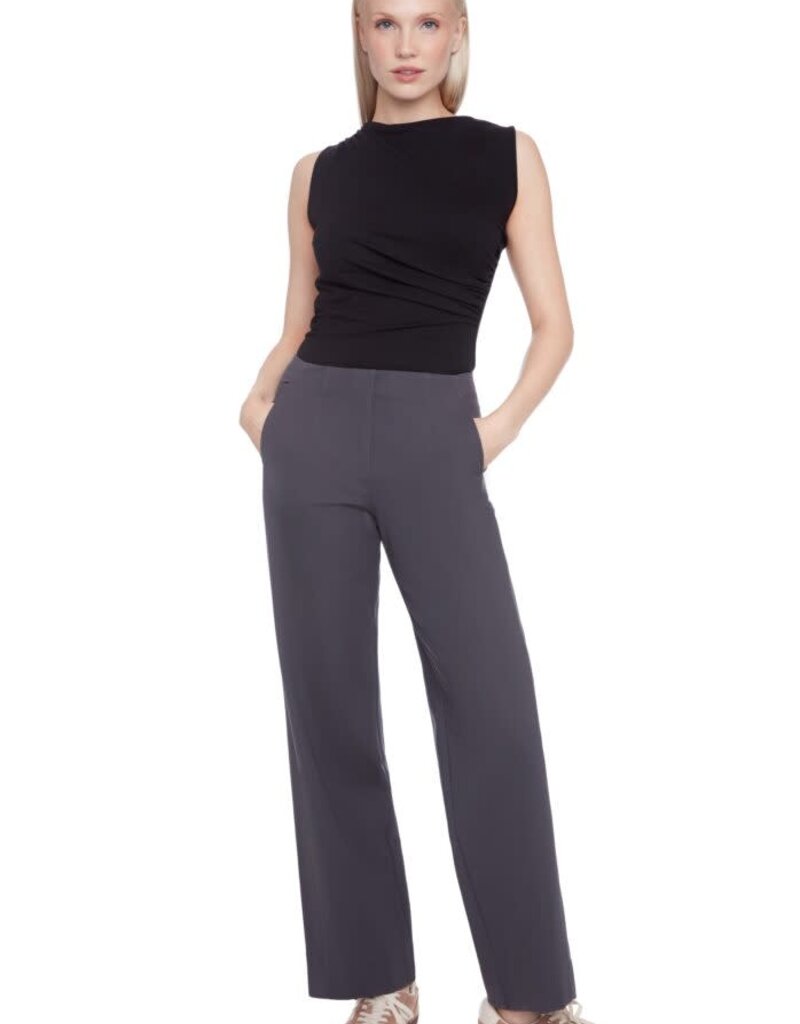 solid compression wide-leg