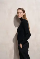 Copy of T neck sweater w/button