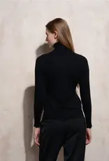 Copy of T neck sweater w/button