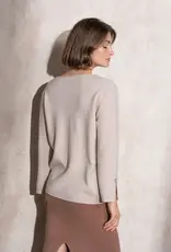 Slit slv detail sweater