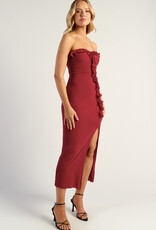 Style State Ruffle strapless dress