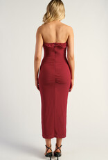 Style State Ruffle strapless dress