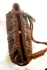 Braided hand bag