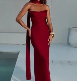 Madeleine  strapless maxi dress