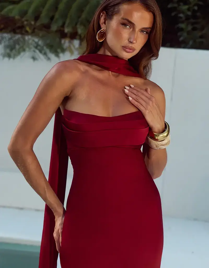 Madeleine  strapless maxi dress