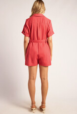 Belted jumpsuit s/s