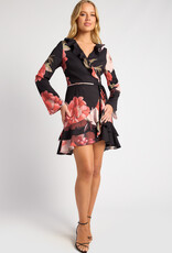 Ruffle floral dress